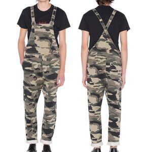 Rollas Mens Trade Overalls M Green Camo